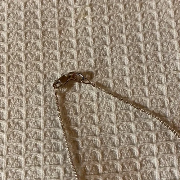 New Sapphire and diamond pendant. Paid 1600 on sale. WG 14K